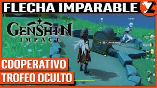 GENSHIN IMPACT Cofre Lujoso de las Rocas en forma de Corazón  Trofeo Flecha imparable Unswerving [upl. by Yssor]