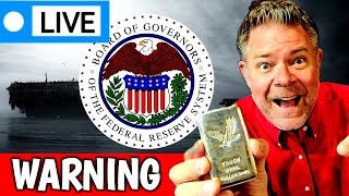 ⚡ALERT ⚡ The Fed PLOTS Against SILVER Price Gold Price Too [upl. by Nnaarual]