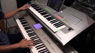 Disco Medley 80s Give Me Your Love Tonight  Yamaha Tyros 2 and Korg Triton Studio [upl. by Enerol]