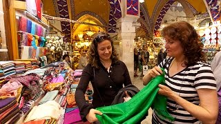 Istanbul Turkey Grand Bazaar  Rick Steves’ Europe Travel Guide  Travel Bite [upl. by Learrsi705]