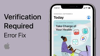How To Fix “Verification Required” Error in AppStore iPhone [upl. by Orella]