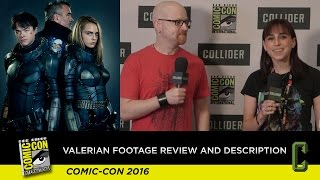 Valerian Footage Review and Description  San Diego Comic Con 2016 [upl. by Ellehcir]