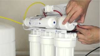 How To Replace Your Reverse Osmosis Filters and Membrane  APEC Water Installation Part 6 [upl. by Genaro]