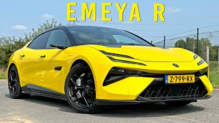 LOTUS EMEYA R 919HP  REVIEW on AUTOBAHN [upl. by Rowan]