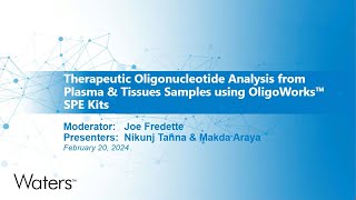 Therapeutic Oligonucleotide Analysis from Plasma and Tissues Samples using OligoWorks SPE Kits [upl. by Dadelos]