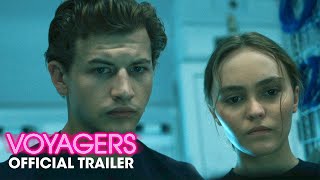 Voyagers 2021 Movie Official Trailer – Tye Sheridan LilyRose Depp [upl. by Truman8]