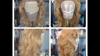 Tutorial  Adding Hair To Lace Front Wigs [upl. by Ynned]