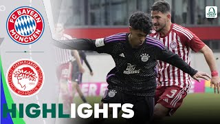 Bayern Munich vs Olympiacos  Highlights  UEFA Youth League Quarter Final 12032024 [upl. by Arytal640]