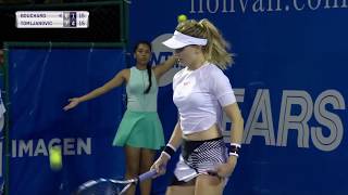 Eugenie Bouchard vs Ajla Tomljanovic [upl. by Cichocki95]