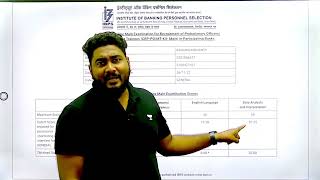 My IBPS PO Mains 2022 Scorecard  IBPS PO Mains CutOff 🔥  Career Definer  Kaushik Mohanty [upl. by Eirellav]