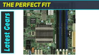 Supermicro A2SDIHTP4F The Best MiniITX Motherboard for Servers [upl. by Lyons]