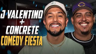 J Valentino  Concrete  Latin Comics 2024  Comedy Fiesta Performers Long Beach  Big Interview [upl. by Segal]