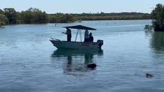 Casting under a Kingfisher Bimini [upl. by Adneram]