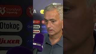 🎙️ Mourinhonun Derbi Mağlubiyeti Sonrası Görüşleri shorts fenerbahçe galatasaray [upl. by Pelagia]