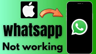 How to Fix WhatsApp problem  WhatsApp app not working problem  on iPhone [upl. by Teodor]