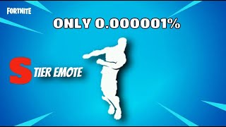 The 5 RAREST Emotes In Fortnite 🕺🤔 [upl. by Euf]