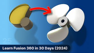 Fusion 360 SURFACES made EASY  Day 25 of Learn Fusion 360 in 30 Days  2024 EDITION [upl. by Adaner]