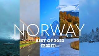 4K Scenic Drive  Best Drives in 2023  Norway Part Two [upl. by Sirej377]