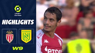 AS MONACO  FC NANTES 4  1  Highlights  ASM  FCN  20222023 [upl. by Libna]