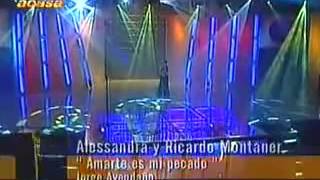 Amarte es mi pecado  Alessandra Rosaldo Ft Ricardo Montaner [upl. by Nolyarg]