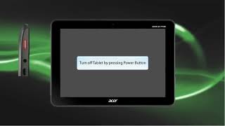 Iconia Tab A200  How to Perfom a Hard Reset [upl. by Doownelg]