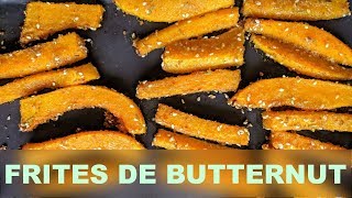 Des frites de butternut [upl. by Ahseyt]