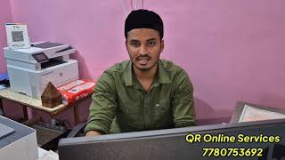 QR Online Services Nasheman Nagar Hyderabad [upl. by Anaib]