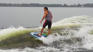 2018 Super Air Nautique GS22  Wakesurfing Review [upl. by Derreg]