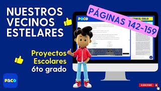 6to grado Proyectos Escolares “Nuestros vecinos estelares” [upl. by Nhguavoj739]