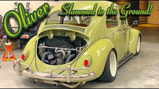 How I Slammed My VW Beetle To The Ground 2 Different Ways To Lower It [upl. by Mainis]