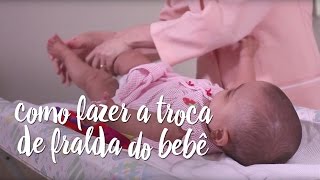 Fica a Dica – Como fazer a troca de fralda do bebê – by Farmácias Pague Menos [upl. by Nariko]