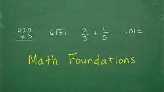 Math Foundations – Basic Math Skills every Adult should know [upl. by Saire]