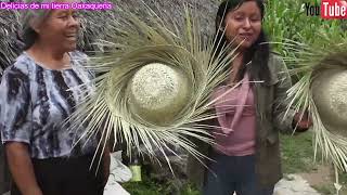 En esta comunidad de Oaxaca hacen trueque con sombreros de palma en la mixteca [upl. by Valorie711]