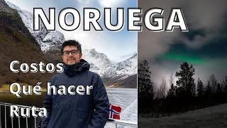 10 dias en Noruega  Oslo Bergen y Tromso Que hacer rutas costos auroras fiordos trineo y más [upl. by Elades222]