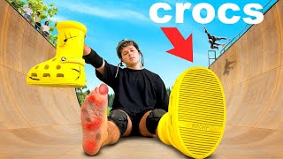 I Tried Extreme Sports in Croc Boots [upl. by Niall]