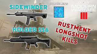 RUSTMENT MOUNTED LONGSHOT KILLS GUIDE MW3 [upl. by Aisatan]