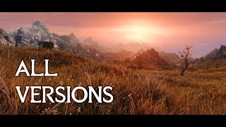 Skyrim SE Re Engaged ENB  Special Video  All Versions Comparison [upl. by Urbanna]