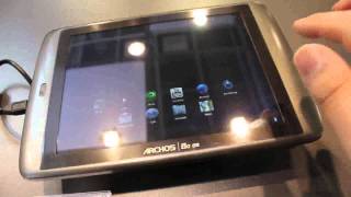 Archos 80 G9 Internet Tablet Hands On and Walkthrough at IFA 2011 [upl. by Mezoff]