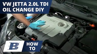 How To Change VW Jetta Oil amp Filter 20 TDI [upl. by Asha969]