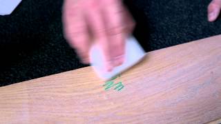 Rubio Monocoat Quicktip how to remove permanent marker [upl. by Rehportsirhc]