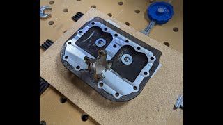 Resurfacing an Aluminum Cylinder Head with My AVID CNC and a Slab Slayer Bit [upl. by Nore261]