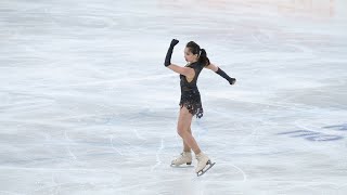 Elizaveta Tuktamysheva  1TV Trophy 2022  SP  Туктамышева  Кубок Первого  КП  26032022 [upl. by Enneicul627]