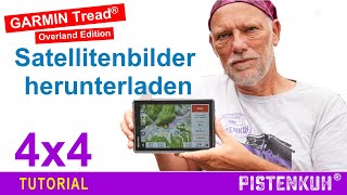 Satellitenbilder nutzen mit dem Garmin Tread Overland [upl. by Eitirahc]