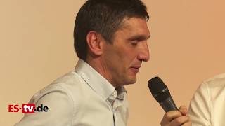 Tayfun Korkut bei Saisoneröffnung des FC Esslingen [upl. by Akirrehs]