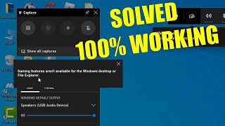 Gaming features arent available for the windows desktop or file explorer fix [upl. by Levin]