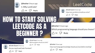 LeetCode for Beginners 2024 Start Solving Like a Pro  Easy Steps for Success [upl. by Adnot139]