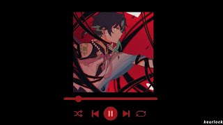 a xiao playlist but hes an emo teen going through a quotphasequot with voiceovers ⛓️🥀 [upl. by Mercy182]