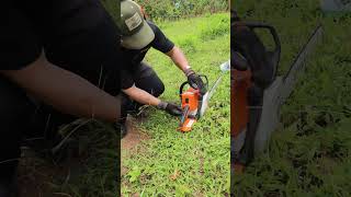 Motosierra Stihl MS 250  Buenas herramientas y maquinaria facilitan el trabajo [upl. by Attej460]