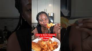 How to Make Sausage and Peppers Pasta  Weeknight Meal Idea and Leftovers [upl. by Aleak771]