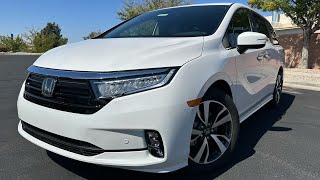 2024 Honda Odyssey Touring  Platinum White Pearl  Walkaround [upl. by Krefetz]